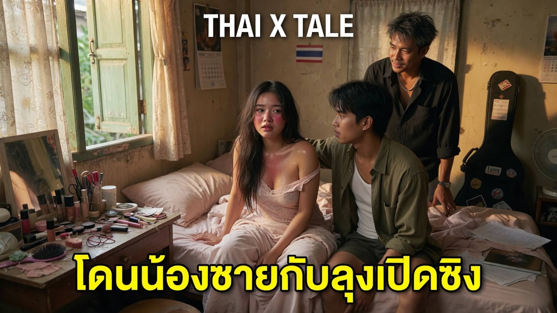 เรื่องเสียว โดนน้องชายกับลุงเย็ดเปิดซิง | ThaiXTale