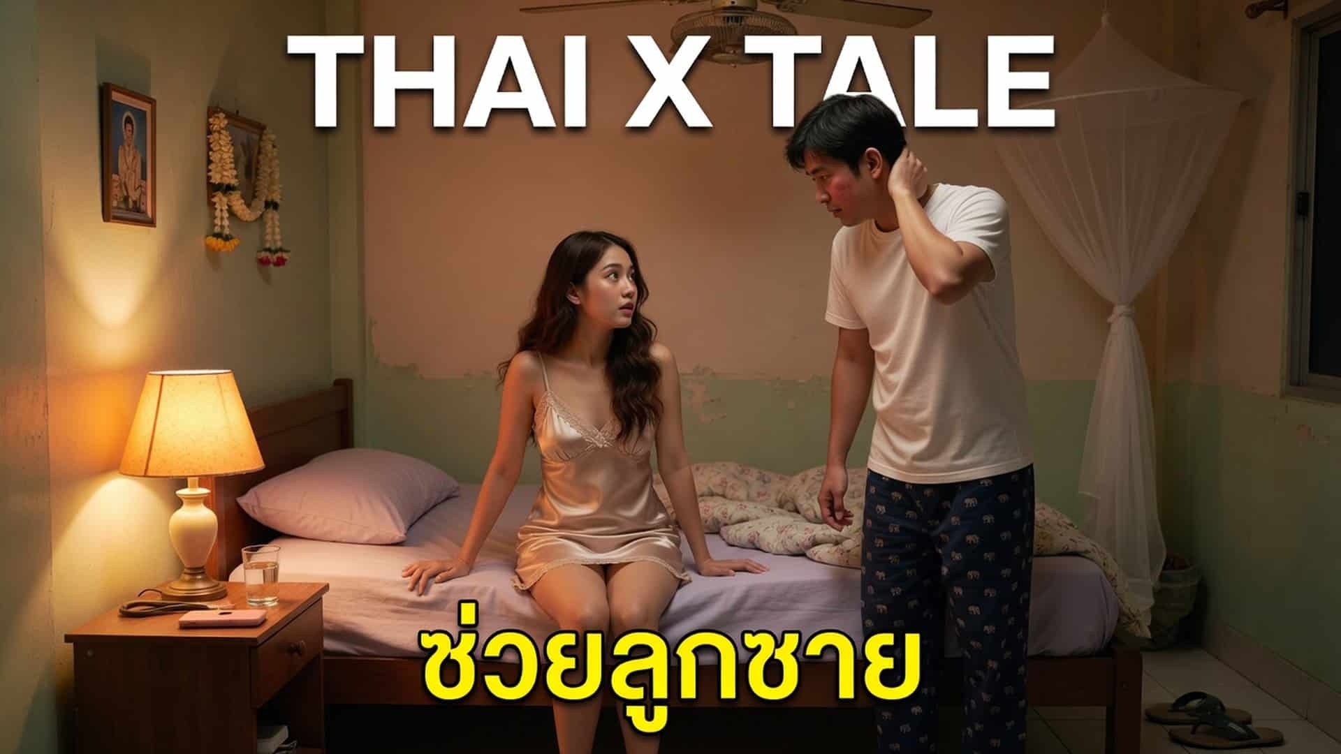 เรื่องเสียว ช่วยลูกชาย ”แม่ครับช่วยผมหน่อยได้ไหมครับ” | ThaiXTale