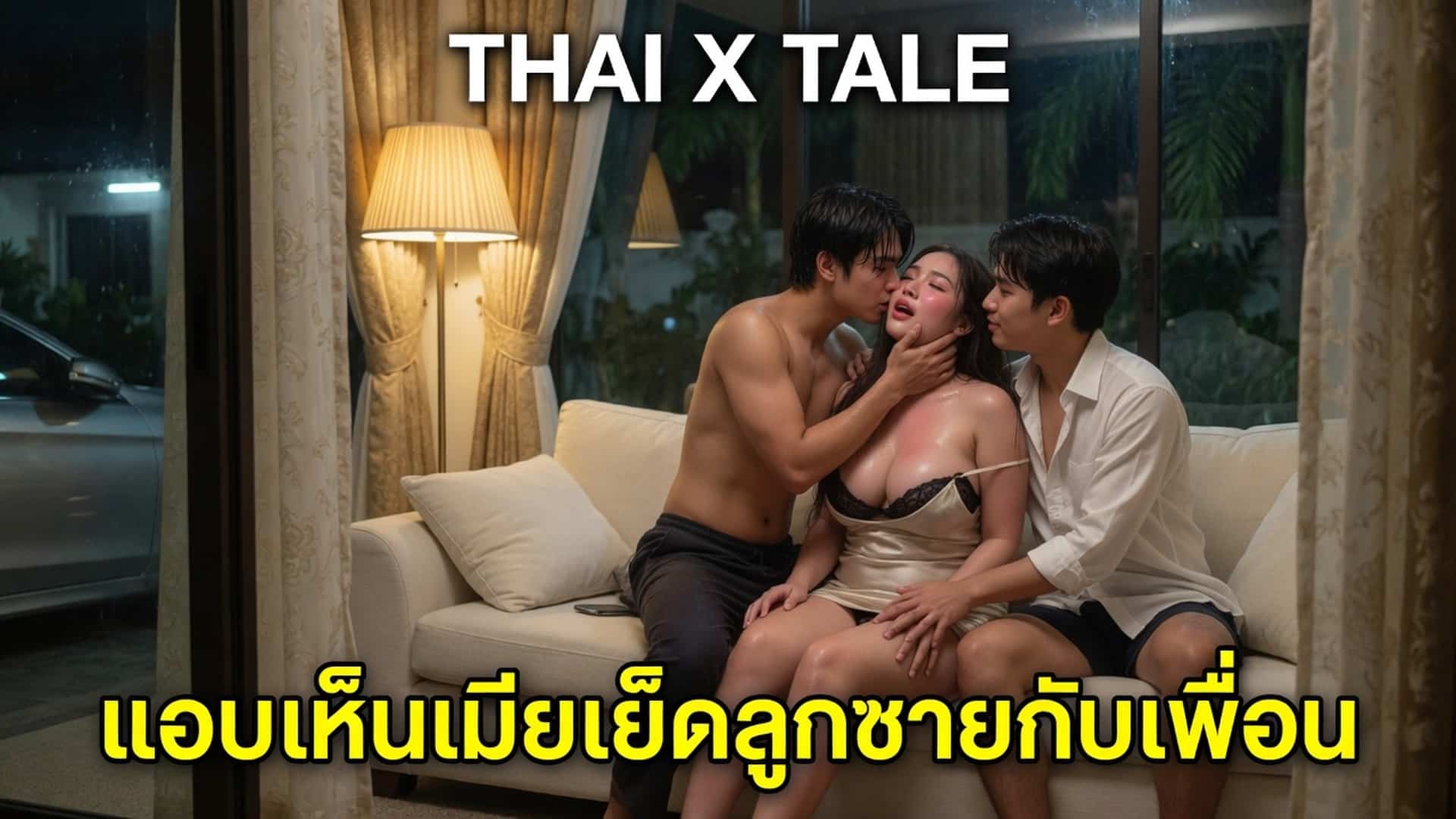 เรื่องเสียว แอบเห็นเมียเย็ดลูกชายกับเพื่อน | ThaiXTale