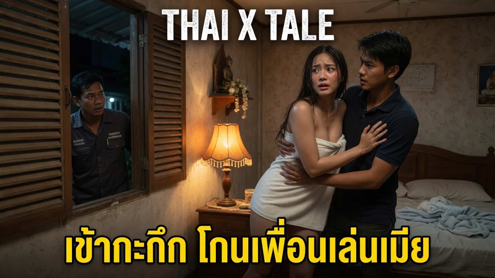 เรื่องเสียว เข้ากะดึก โดนเพื่อนเล่นเมีย | ThaiXTale