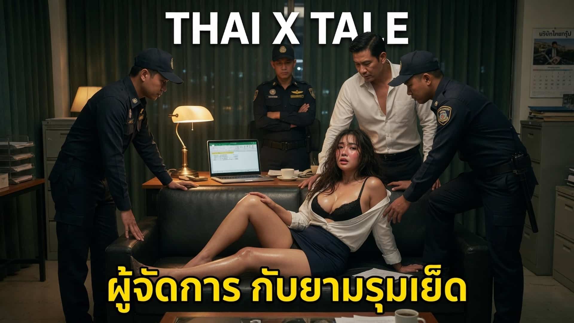 เรื่องเสียว ผู้จัดการ กับยามรุมเย็ด | ThaiXTale