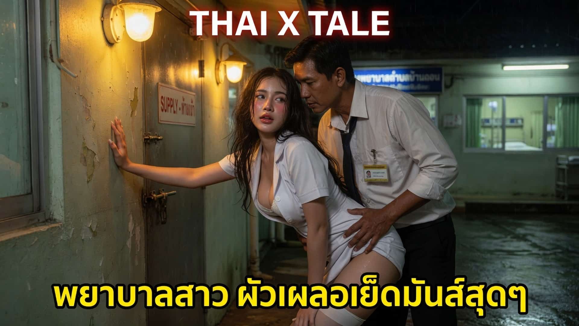 เรื่องเสียว พยาบาลสาว ผัวเผลอเย็ดมันส์สุดๆ | ThaiXTale