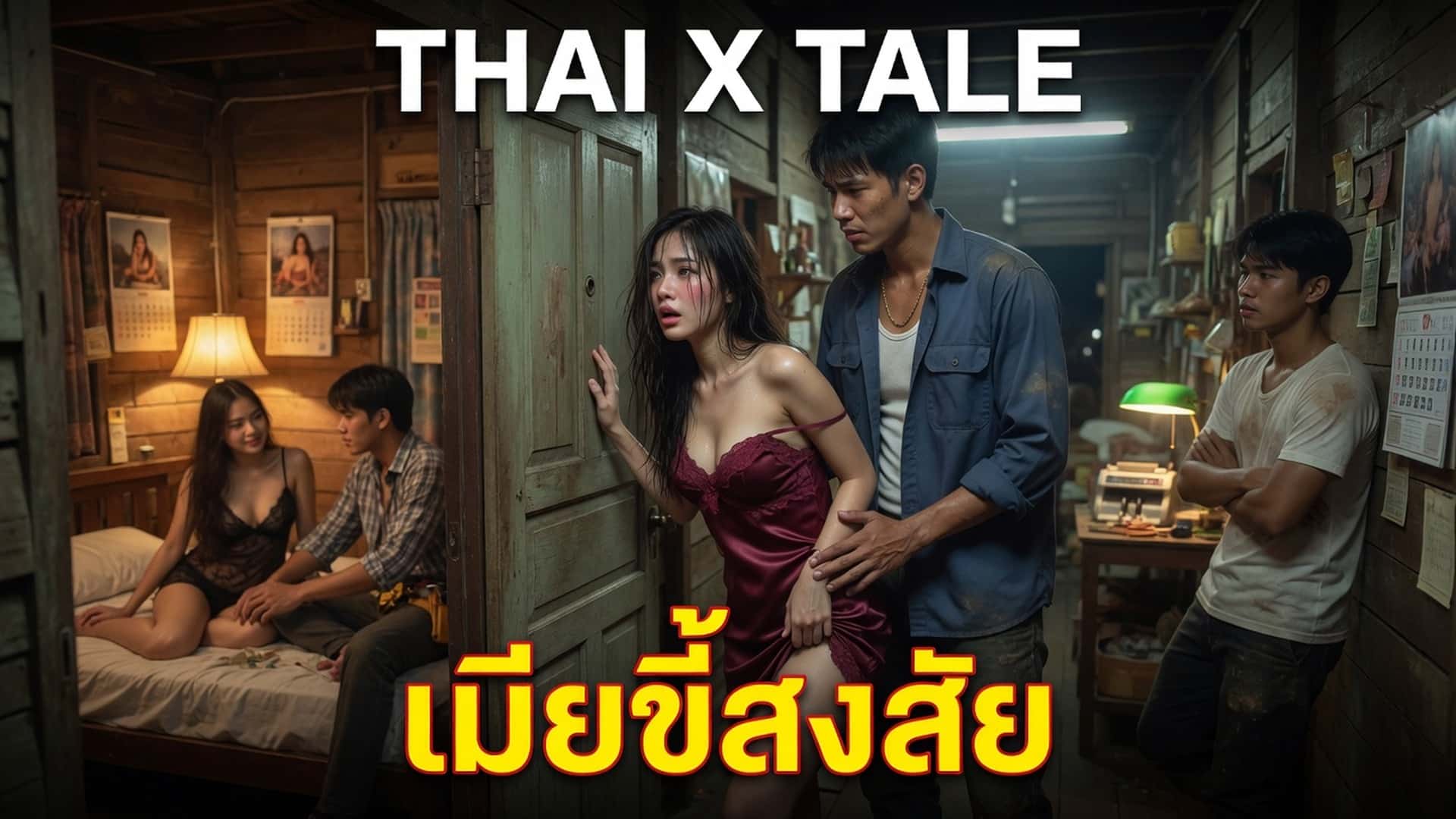 เรื่องเสียว เย็ดหีเย็ดตูดเมียขี้สงสัย | ThaiXTale