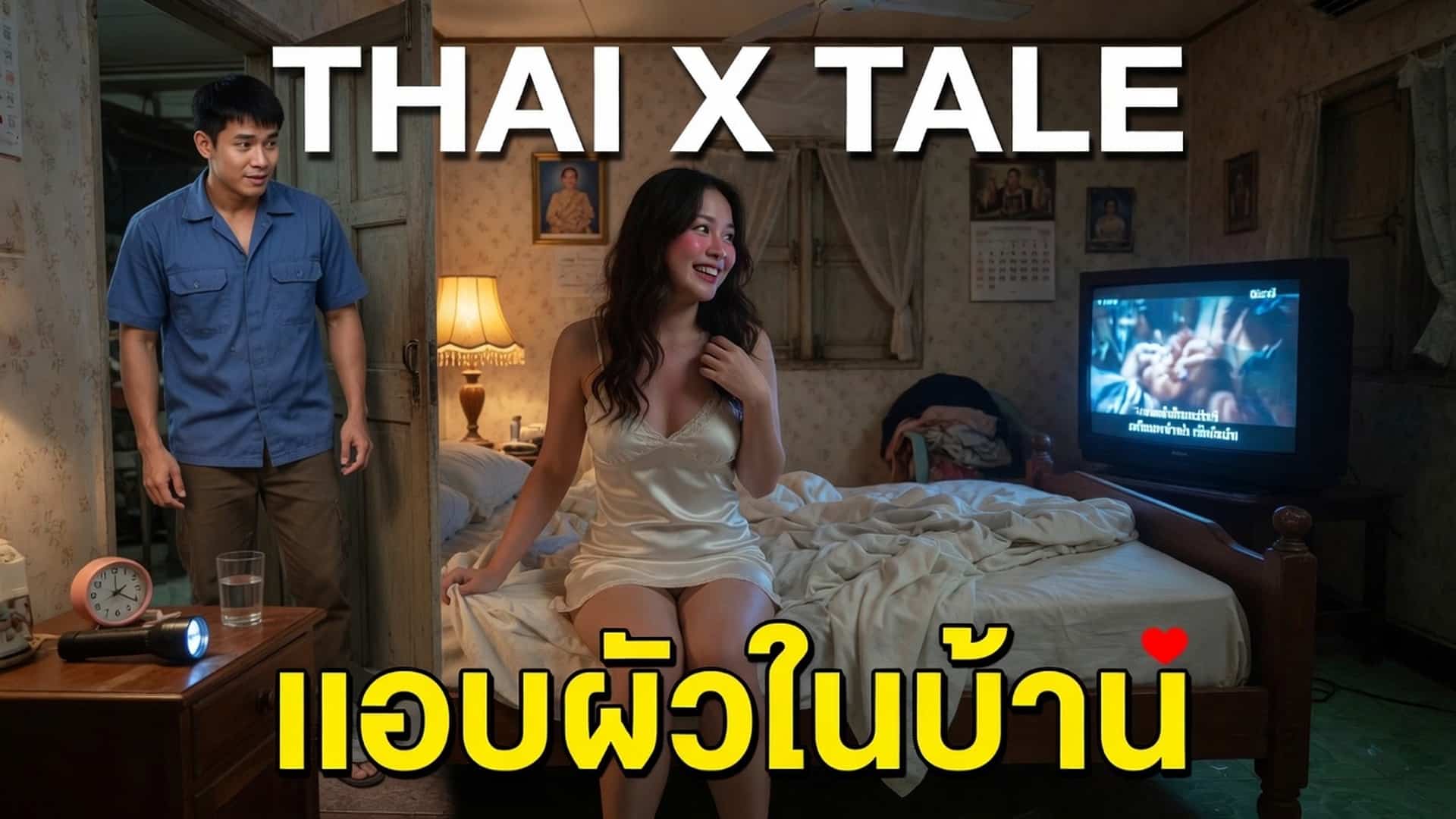 เรื่องเสียว เเอบผัวเย็ดเสียวมั่วชู้ในบ้าน | ThaiXTale