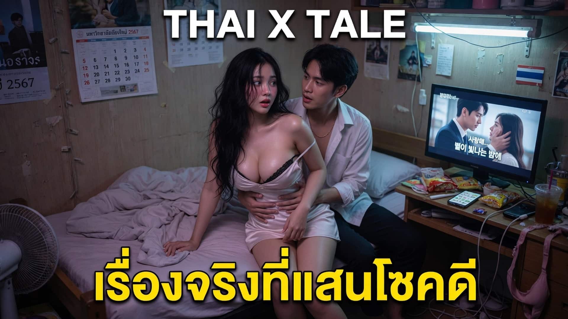 เรื่องเสียว เย็ดผิดรูเรื่องจริงที่แสนโชคดี | ThaiXTale