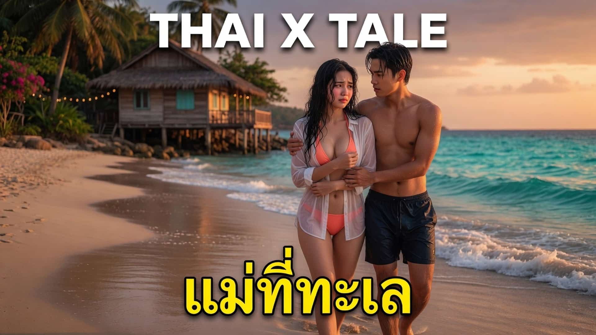 เรื่องเสียว เย็ดแม่ที่ทะเลแถมได้แตกใน | ThaiXTale