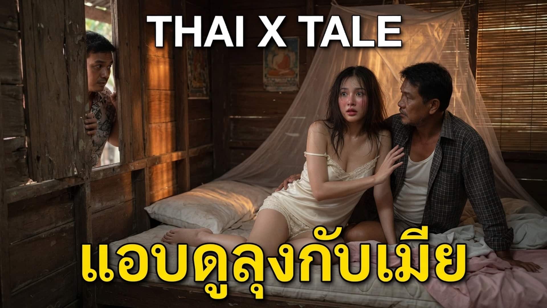 เรื่องเสียว แอบดูลุงแอบเย็ดหีเมีย | ThaiXTale