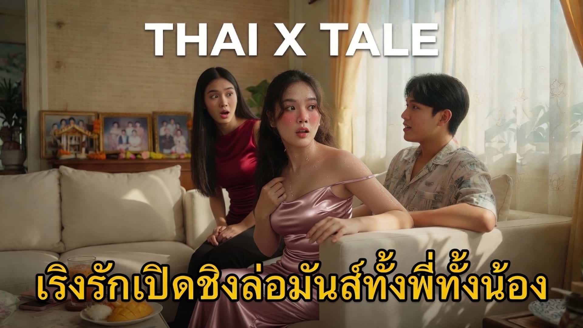เรื่องเสียว เริงรักเปิดซิงล่อมันส์ทั้งพี่ทั้งน้อง | ThaiXTale