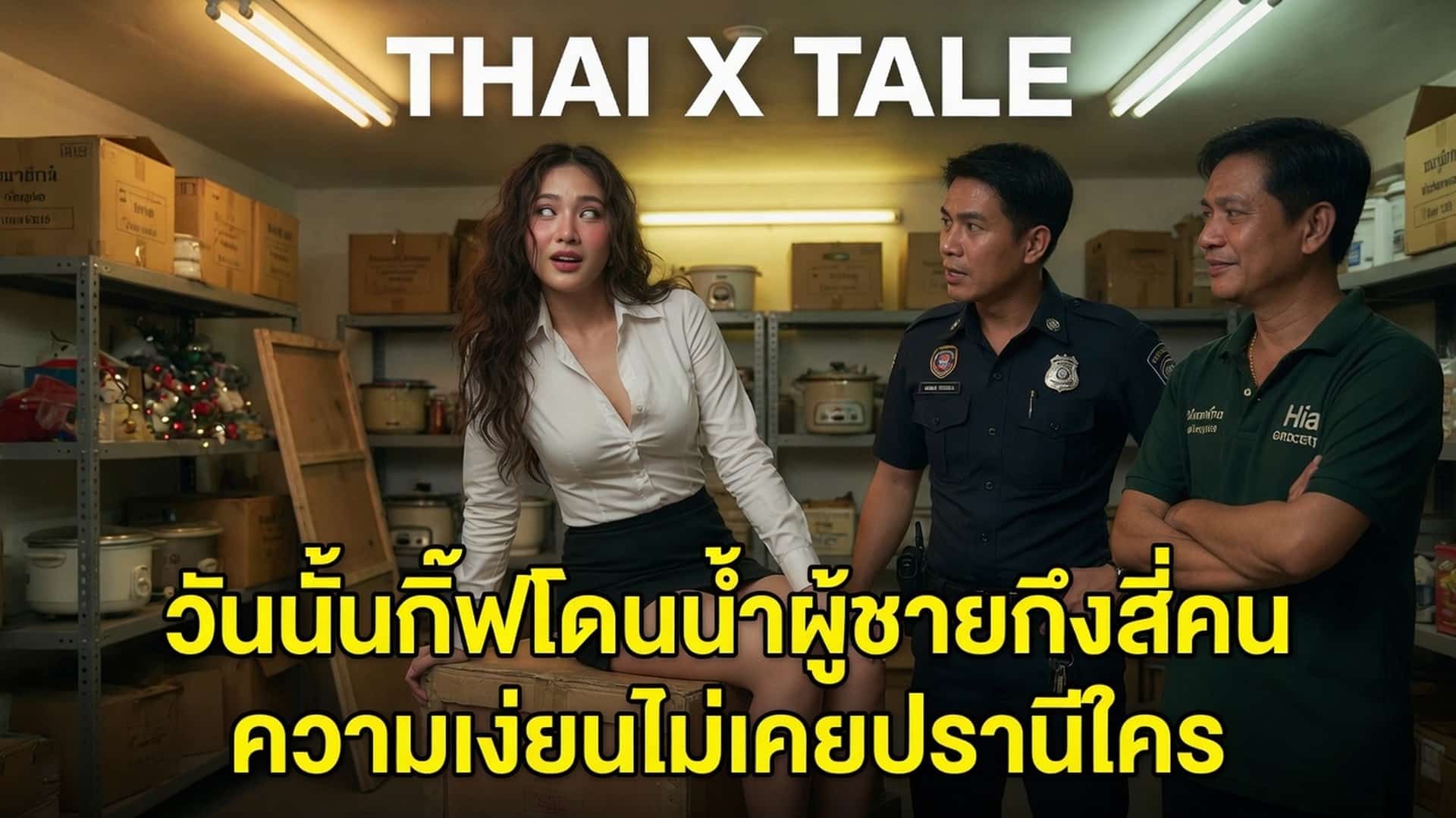 เรื่องเสียว วันนั้นกิ๊ฟโดนน้ำผู้ชายถึงสี่คน ”ความเงี่ยนไม่เคยปรานีใคร” | ThaiXTale