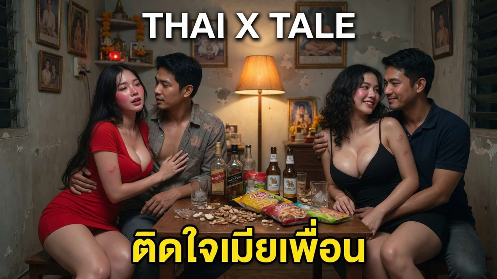 เรื่องเสียว ติดใจเมียเพื่อน | ThaiXTale