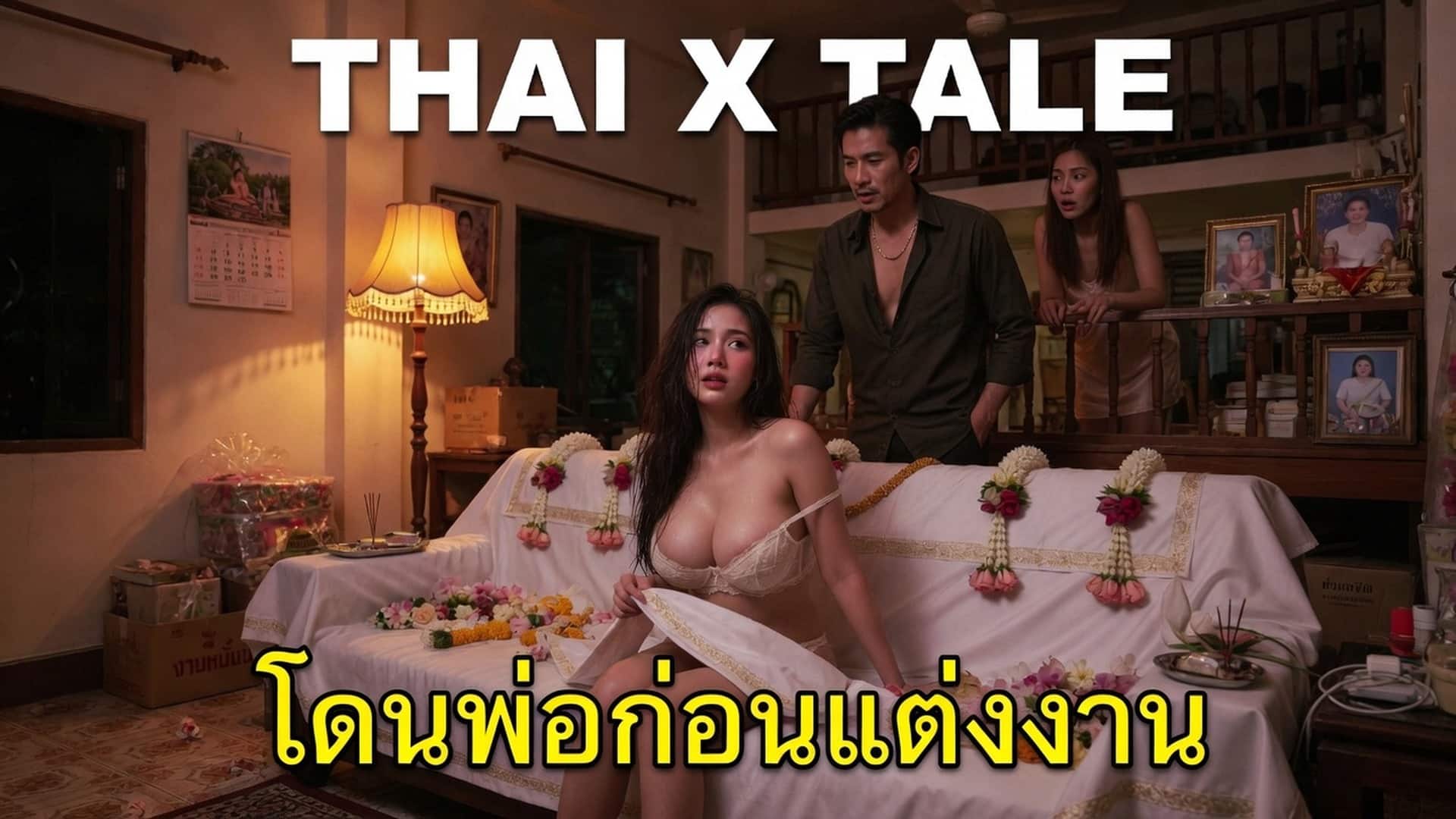 เรื่องเสียว โดนพ่อเย็ดหีก่อนแต่งงาน | ThaiXTale