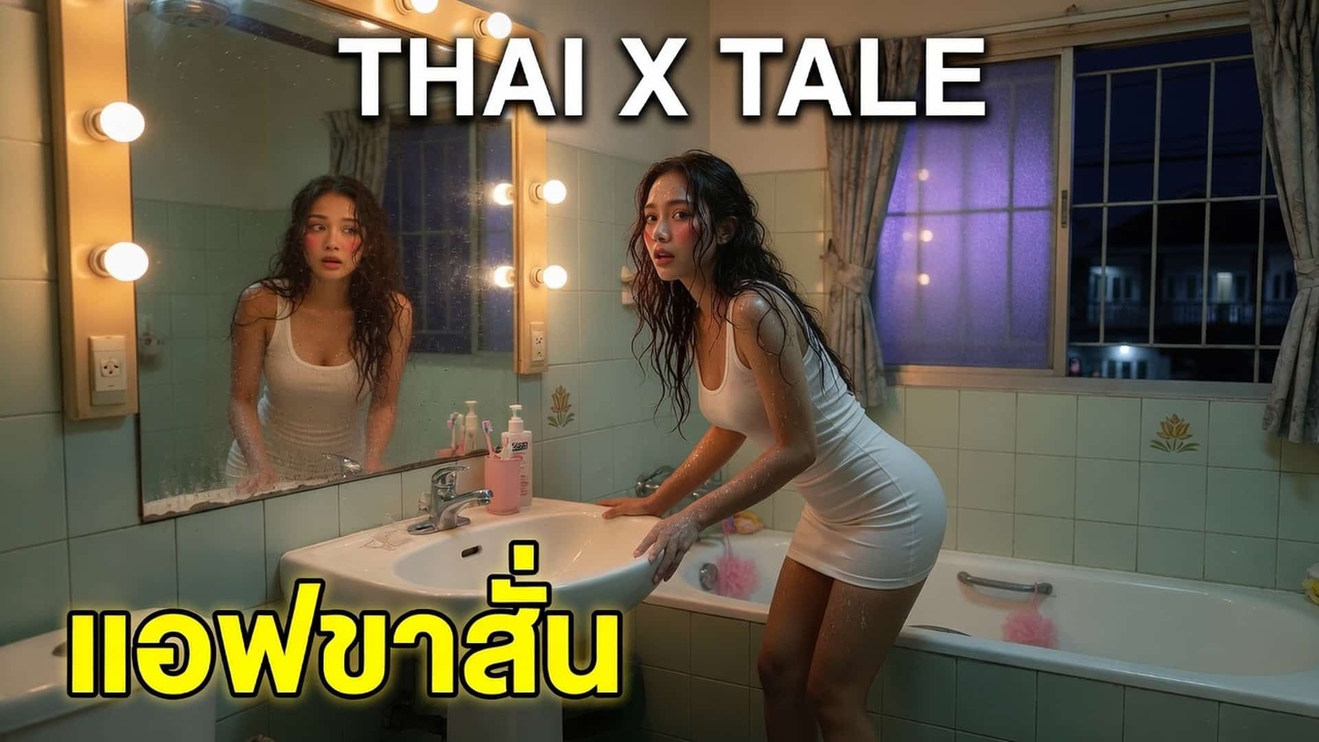 เรื่องเสียว โดนควยฝังมุก ทั้งอึดและใหญ่ ” มันส์เสียวจนแอฟขาสั่น พั๊บ ๆ……” | ThaiXTale
