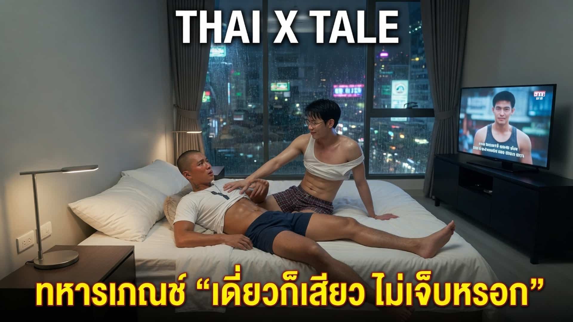 เรื่องเสียว ทหารเกณฑ์ “เดี๋ยวก็เสียว ไม่เจ็บหรอก”  | ThaiXTale