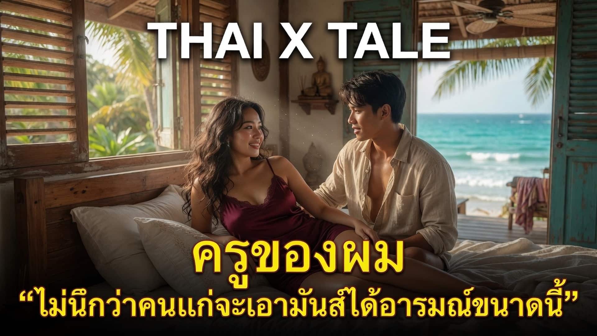 เรื่องเสียว ครูของผม ”ไม่นึกว่าคนแก่จะเอามันส์ได้อารมณ์ขนาดนี้” | ThaiXTale