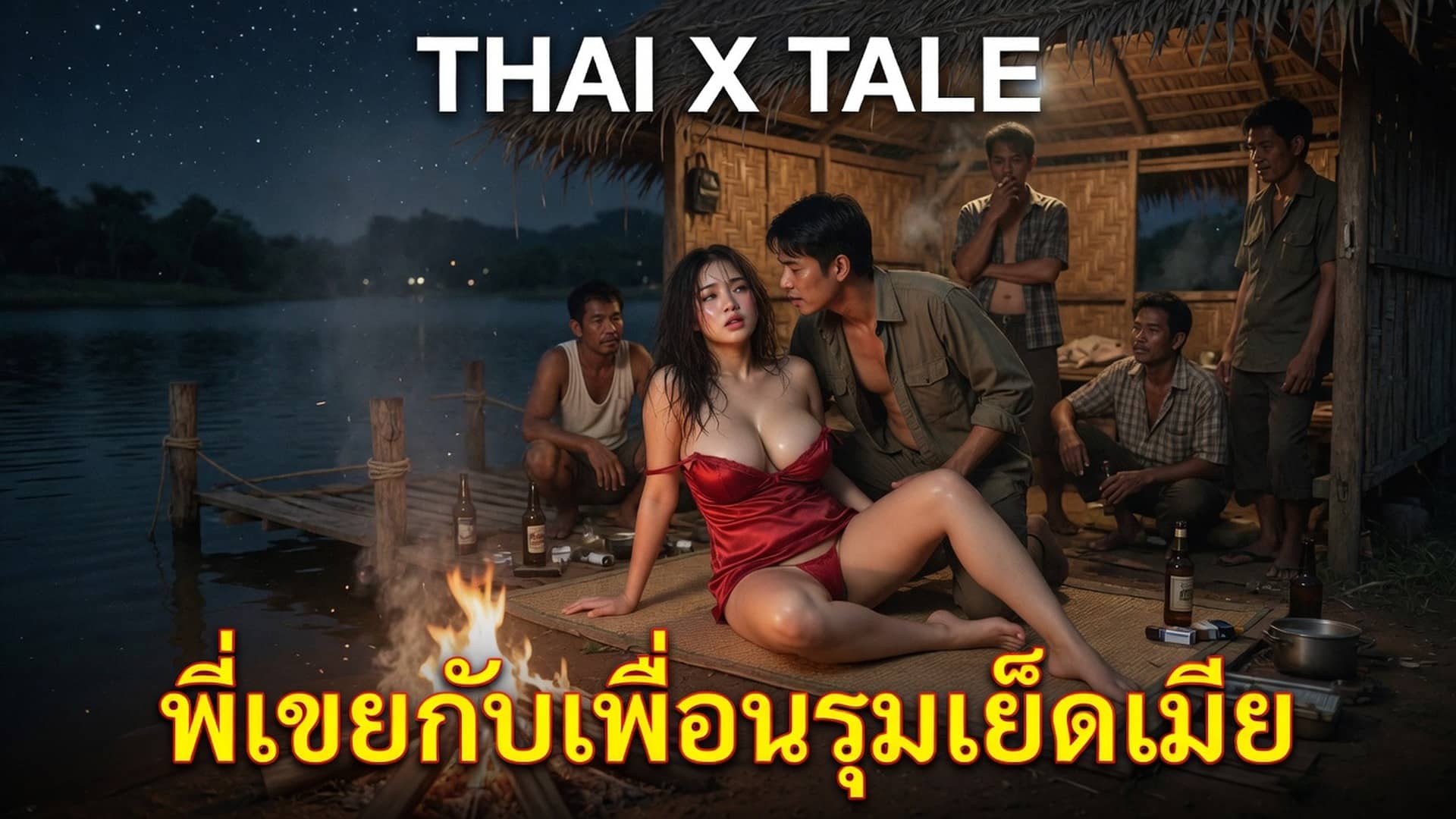 เรื่องเสียว พี่เขยกับเพื่อนรุมเย็ดเมียผม | ThaiXTale
