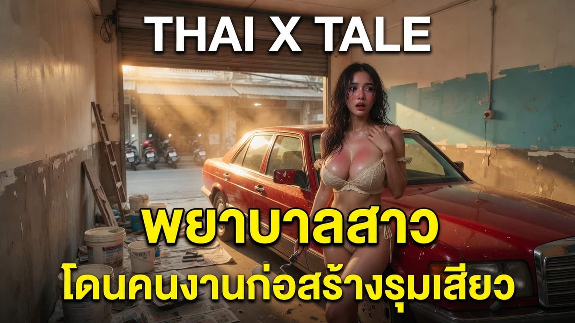 เรื่องเสียว พยาบาลสาว โดนควยฝังมุกคนงานก่อสร้างรุมเสียวทั้งรูหีรูตูด | ThaiXTale